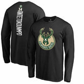 Giannis Antetokounmpo Milwaukee Bucks Team Backer Name & Number Long Sleeve T-Shirt