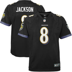 Lamar Jackson Youth Game Jersey - Baltimore Ravens Jerseys