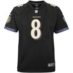 Lamar Jackson Youth Game Jersey - Baltimore Ravens Jerseys