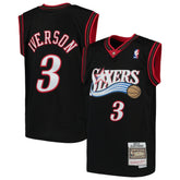 Mitchell & Ness Allen Iverson Philadelphia 76ers Youth Hardwood Classics Swingman Throwback Jersey