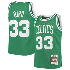 Mitchell & Ness Larry Bird Boston Celtics Youth Hardwood Classics Swingman Throwback Jersey
