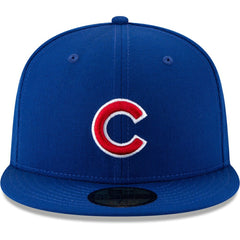 Royal Chicago Cubs New Era 2016 World Series Wool 59FIFTY Fitted Hat
