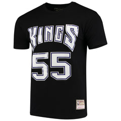 Mitchell & Ness Jason Williams Sacramento Kings Hardwood Classics Team Name & Number T-Shirt