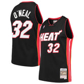 Mitchell & Ness Shaquille O'Neal Miami Heat Hardwood Classics Swingman Jersey