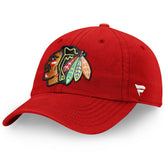 NHL Chicago Blackhawks Fanatics Core Vintage Fundamental Adjustable Hat