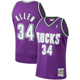 Mitchell & Ness Ray Allen Milwaukee Bucks 2000/01 Hardwood Classics Swingman Jersey