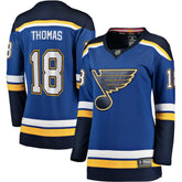 NHL Robert Thomas St. Louis Blues Fanatics Women's Home Breakaway Player Jersey
