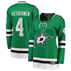 NHL Miro Heiskanen Dallas Stars Fanatics Women's Home Breakaway Player Jersey