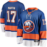 NHL Matt Martin New York Islanders Fanatics Home Breakaway Player Jersey