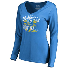 Women's Hometown Collection LA Football Long Sleeve T-Shirt - Los Angeles Chargers T-shirts