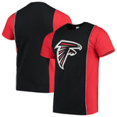 Refried Apparel Sustainable Upcycled Split T-Shirt - Atlanta Falcons T-shirts