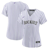White Colorado Rockies Nike Women's Home Replica Team Jersey