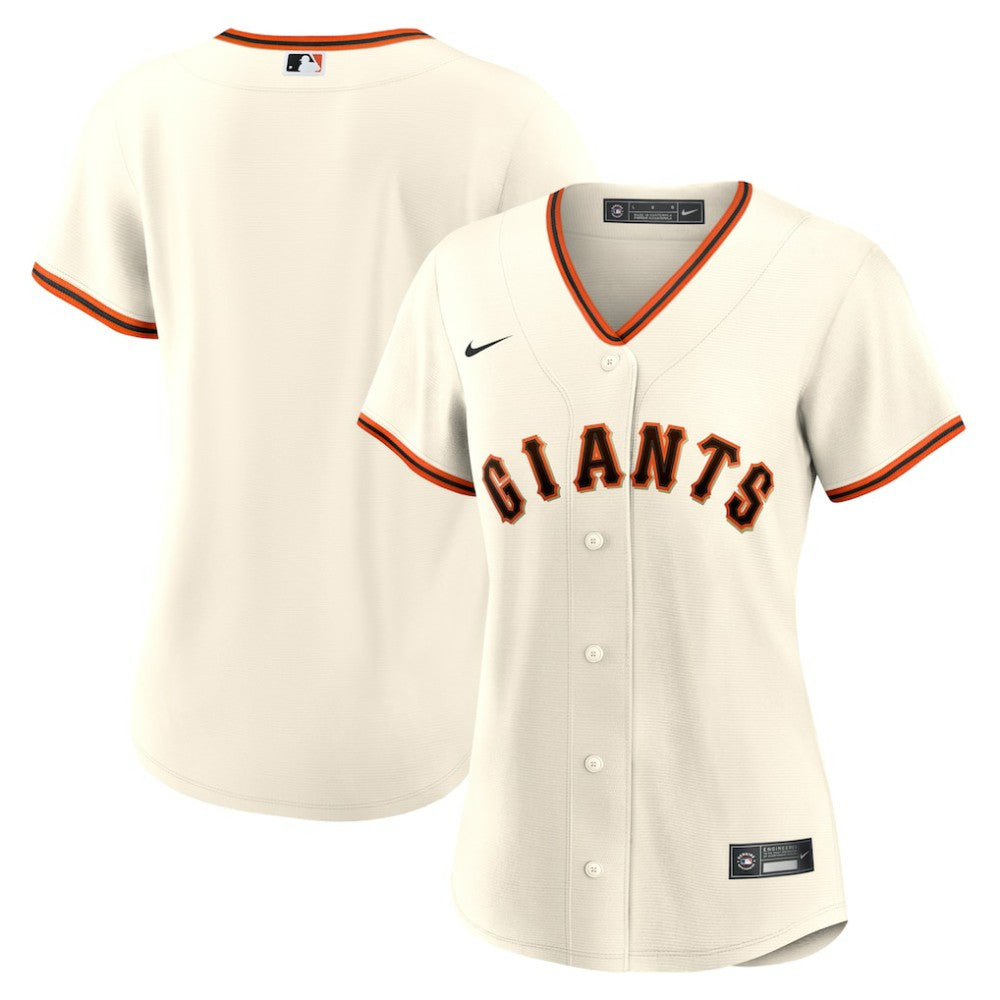 Cream San Francisco Giants Nike Women's Home Replica Team Jersey