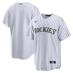 White Colorado Rockies Nike Home Replica Team Jersey