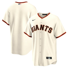 Cream San Francisco Giants Nike Home Replica Team Jersey