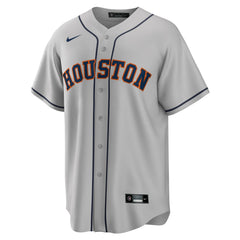 Gray Houston Astros Nike Road Replica Team Jersey