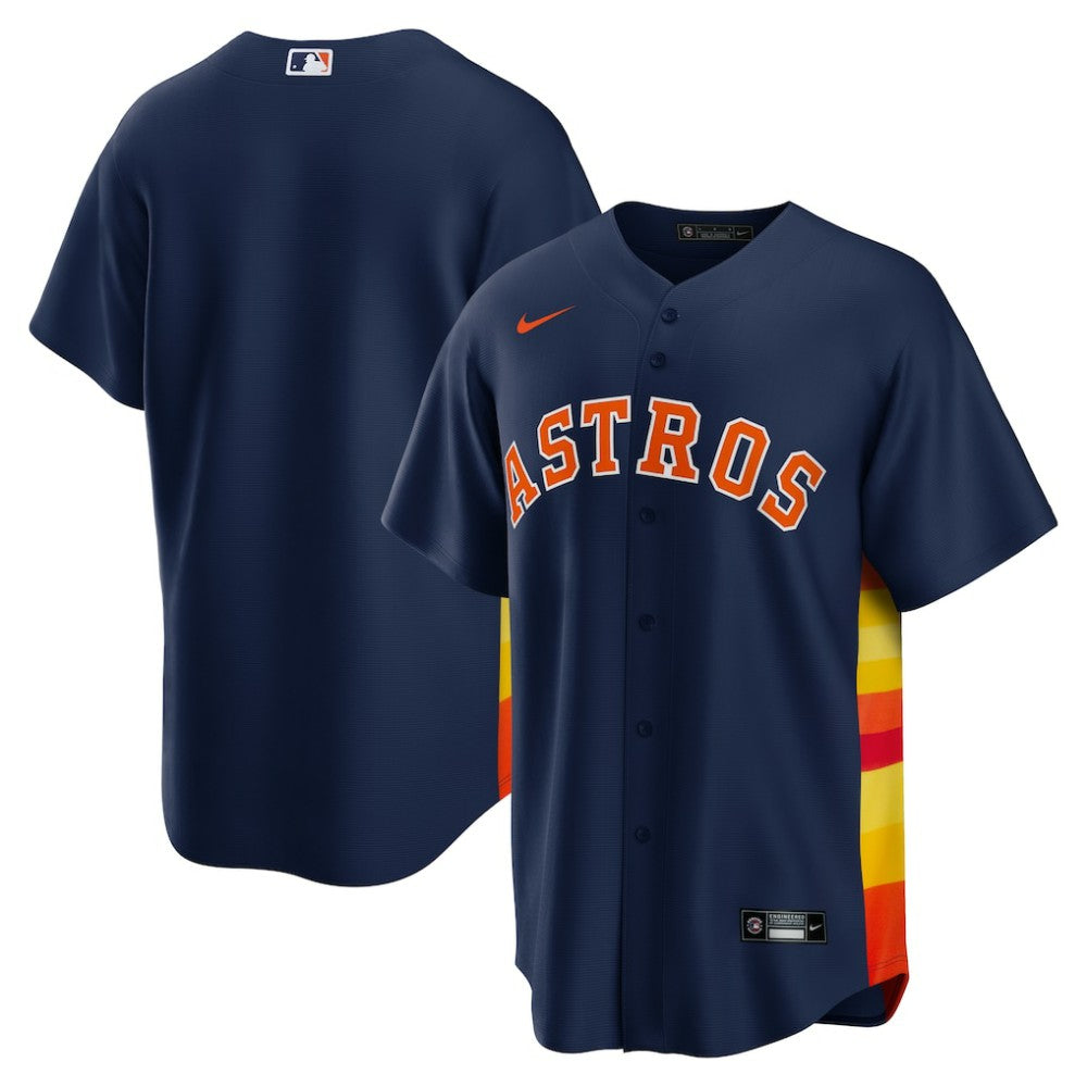 Navy Houston Astros Nike Alternate Replica Team Jersey