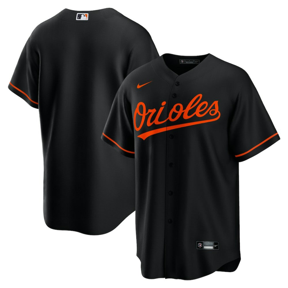 Black Baltimore Orioles Nike Alternate Replica Team Jersey