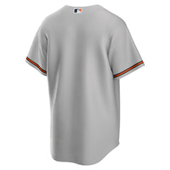Gray Baltimore Orioles Nike Road Replica Team Jersey