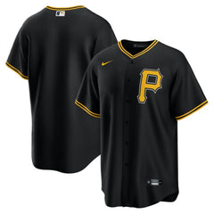 Black Pittsburgh Pirates Nike Alternate Replica Team Jersey