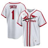 White Ozzie Smith St. Louis Cardinals Nike Home Cooperstown Collection Player Jersey