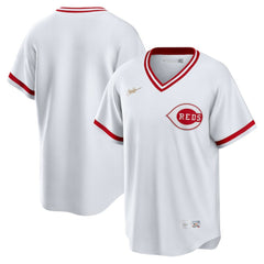 White Cincinnati Reds Nike Home Cooperstown Collection Team Jersey