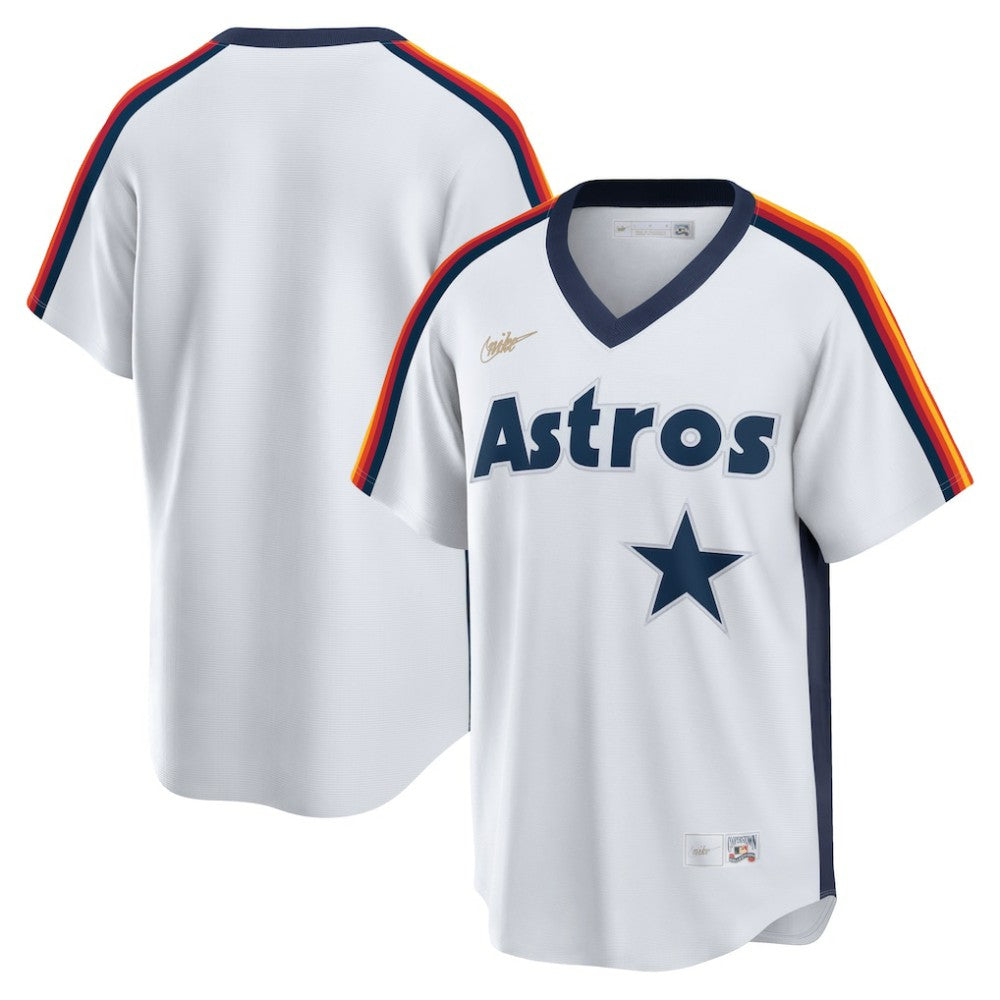 White Houston Astros Nike Home Cooperstown Collection Player Jersey
