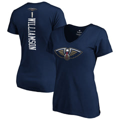 Fanatics Zion Williamson New Orleans Pelicans Women's 2019 NBA Draft Playmaker Name & Number V-Neck T-Shirt