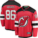 NHL Jack Hughes New Jersey Devils Fanatics Breakaway Player Jersey