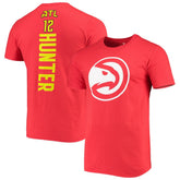 Fanatics De'Andre Hunter Atlanta Hawks Playmaker Name & Number Logo T-Shirt