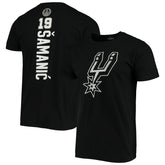 Fanatics Luka Samanic San Antonio Spurs Playmaker Name & Number Logo T-Shirt