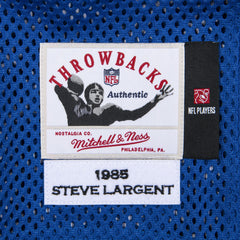 Steve Largent 1985 Authentic Throwback Retired Player Jersey - Seattle Seahawks Jerseys