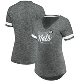 Fanatics Brooklyn Nets Women's Showtime Winning With Pride Notch Neck T-Shirt
