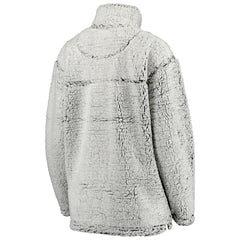 Women's Sherpa Quarter-Zip Pullover Jacket - Chicago Bears Pullover
