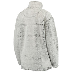 Women's Sherpa Quarter-Zip Pullover Jacket - Green Bay Packers Pullover