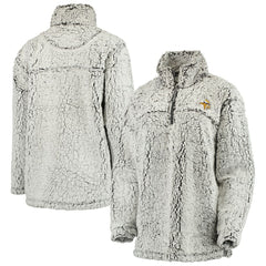 Women's Sherpa Quarter-Zip Pullover Jacket - Minnesota Vikings Pullover