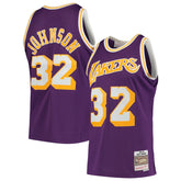 Mitchell & Ness Magic Johnson Los Angeles Lakers 1984/85 Hardwood Classics Swingman Jersey