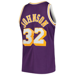 Mitchell & Ness Magic Johnson Los Angeles Lakers 1984/85 Hardwood Classics Swingman Jersey