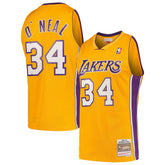 Mitchell & Ness Shaquille O'Neal Los Angeles Lakers Hardwood Classics Swingman Jersey