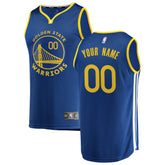 Fanatics Golden State Warriors Youth 2019/20 Fast Break Custom Replica Jersey Royal sale