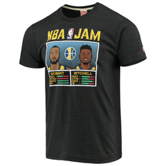 Donovan Mitchell & Rudy Gobert Utah Jazz NBA Jam T-Shirt