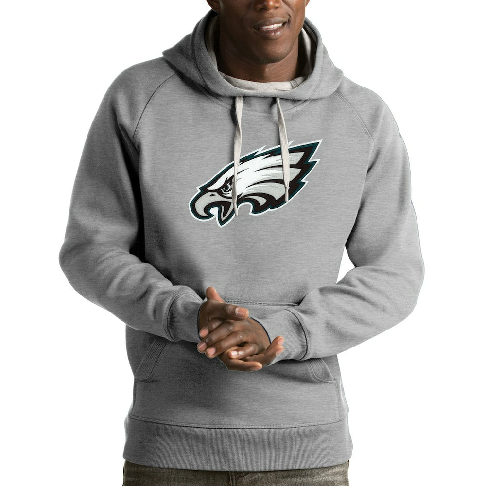 Antigua Victory Pullover Hoodie - Philadelphia Eagles Hoodies