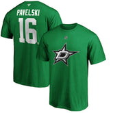 NHL Joe Pavelski Dallas Stars Fanatics Authentic Stack Player Name & Number T-Shirt