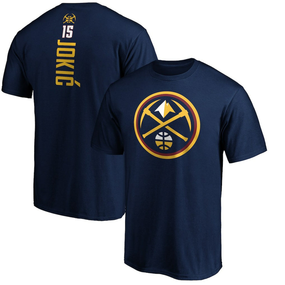 Nikola Jokic Denver Nuggets Playmaker Name & Number T-Shirt sale