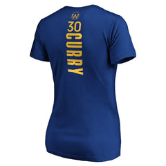Stephen Curry Golden State Warriors Women's Playmaker Name & Number V-Neck T-Shirt sale