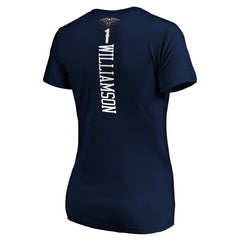 Zion Williamson New Orleans Pelicans Women's Playmaker Name & Number V-Neck T-Shirt