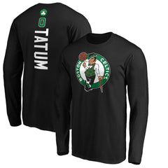 Jayson Tatum Boston Celtics Playmaker Name & Number Long Sleeve T-Shirt
