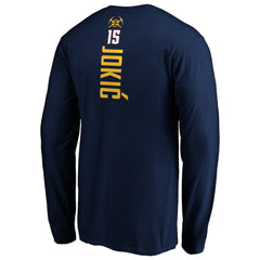 Nikola Jokic Denver Nuggets Playmaker Name & Number Long Sleeve T-Shirt sale