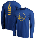 Stephen Curry Golden State Warriors Playmaker Name & Number Long Sleeve T-Shirt sale