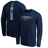 Zion Williamson New Orleans Pelicans Playmaker Name & Number Long Sleeve T-Shirt